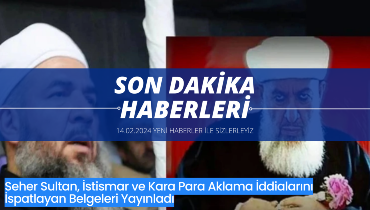 Gazeteci Seher Sultan’dan Menzil Tarikatı’na Karşı Sert Suçlamalar!