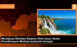 Muratpaşa Belediye Başkanı Ümit Uysal, Seçim Koordinasyon Merkezi açılışında konuştu