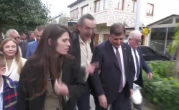 CHP İzmir Büyükşehir Belediye Başkan Adayı Cemil Tugay ve Çeşme Belediye Başkan Adayı Lal Denizli Esnaf Ziyareti Yaptı