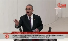 CHP Milletvekili Bülent Tezcan, 8. Yargı Paketi’ndeki ‘örgüte üye olmamakla birlikte örgüt adına suç işleme’ maddesine tepki gösterdi