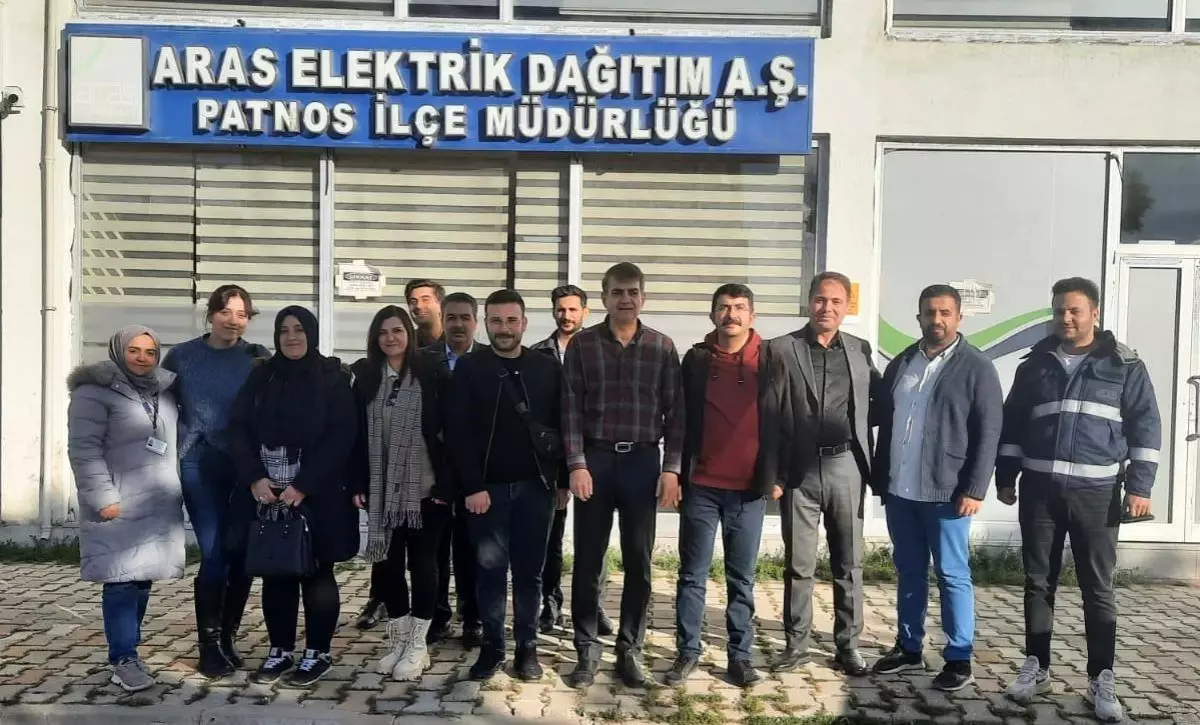 Aras Elektrik’ten Saha Ziyareti