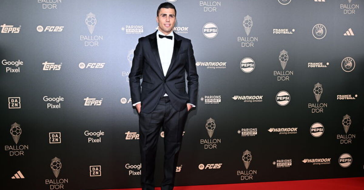 Ballon d’Or ödülünün sahibi Rodri oldu!