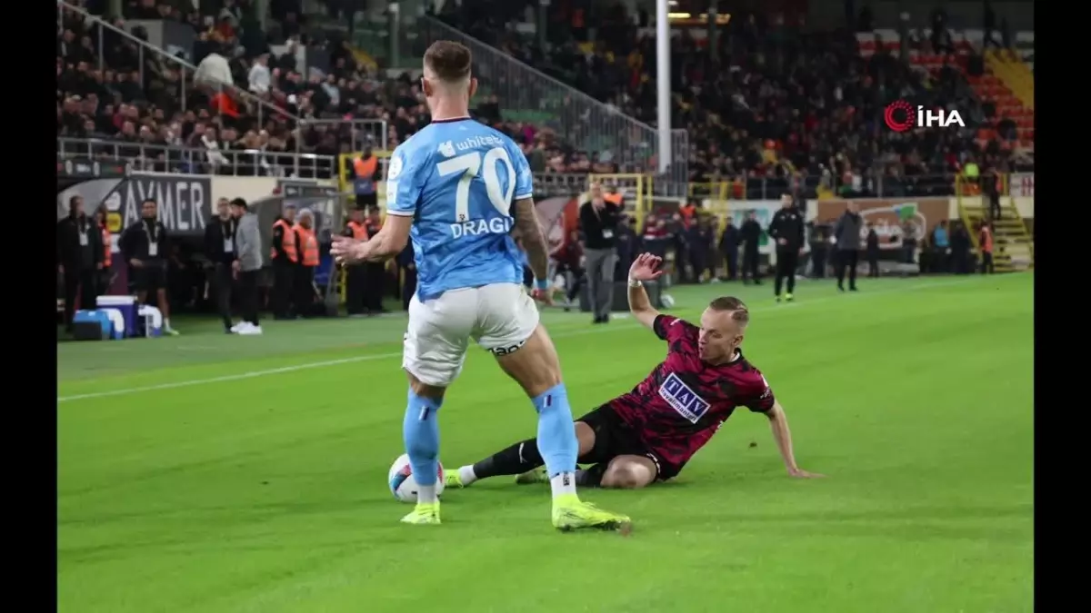 Alanyaspor – Trabzonspor: 1-1 Beraberlik