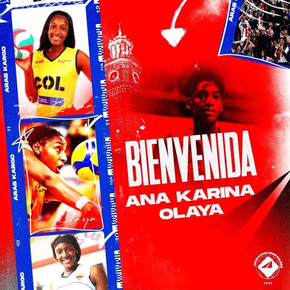Aras Kargo, Ana Karina’yı Transfer Etti