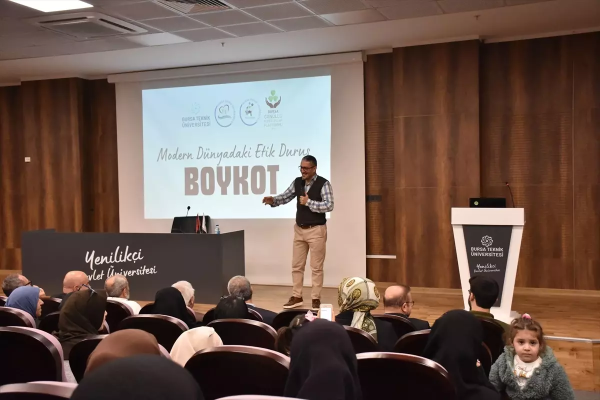 Bursa’da Boykot Konferansı