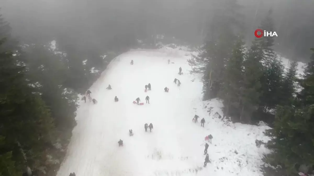 Ilgaz Dağı’nda Yarıyıl Tatili Coşkusu