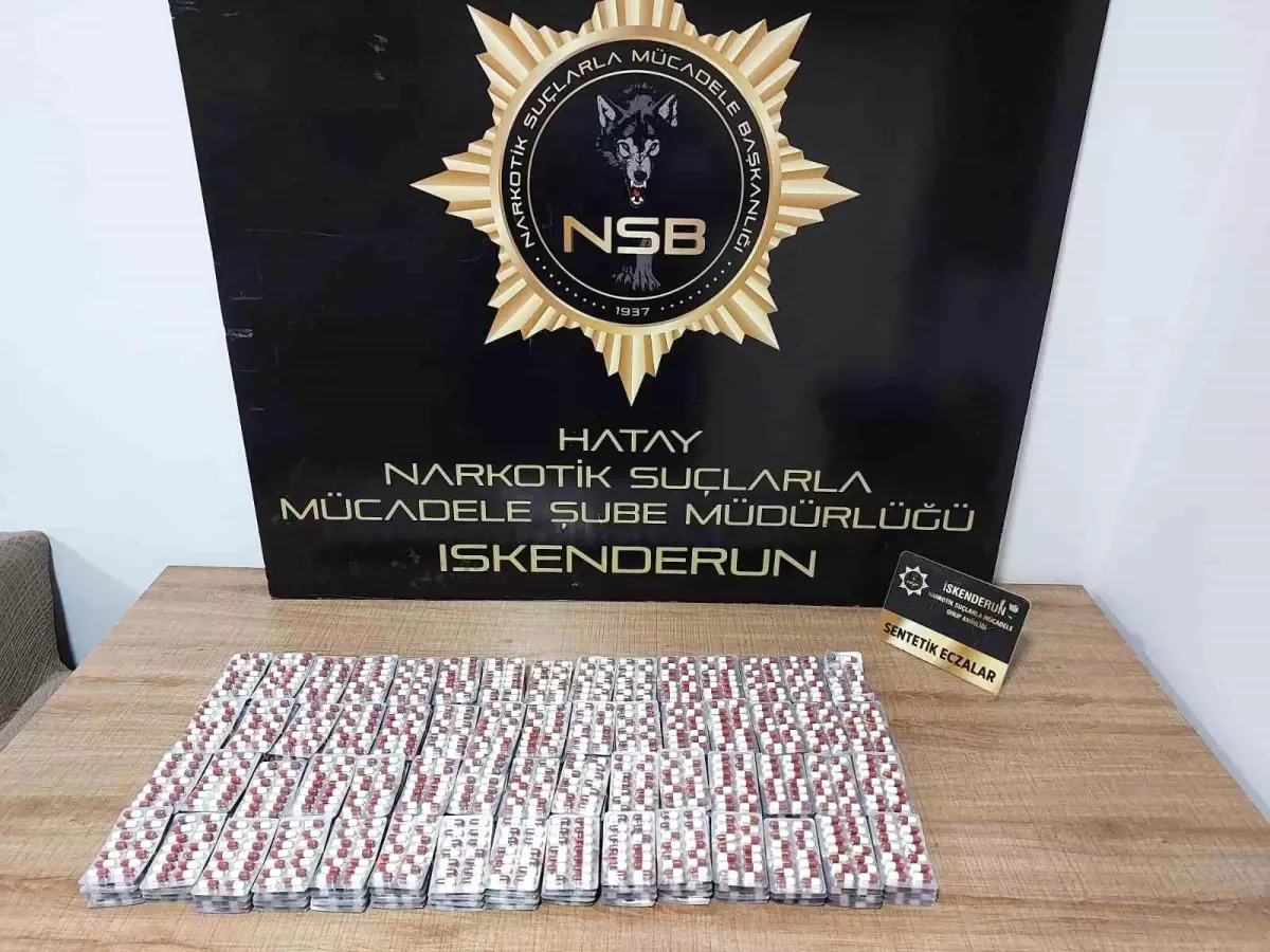 İskenderun’da Uyuşturucu Operasyonu